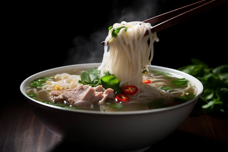 Thai peanut noodles